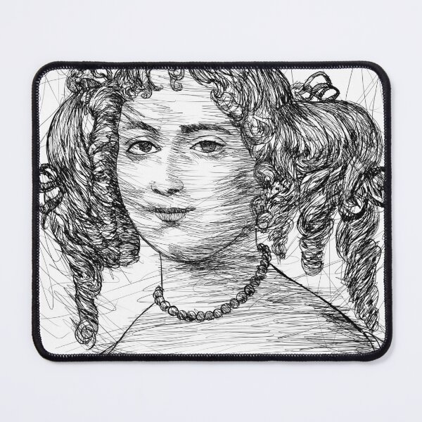 Item preview, MADAME DE SEVIGNE ink portrait designed and sold by lautir.
