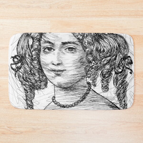Item preview, MADAME DE SEVIGNE ink portrait designed and sold by lautir.