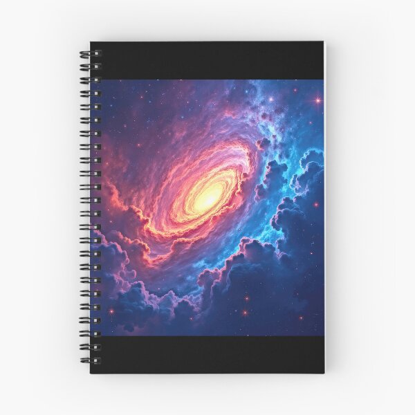 Item preview, Vibrant Swirling Cosmic Nebula Scene designed and sold by artwaves.