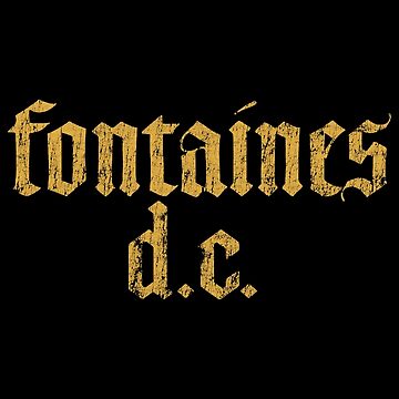 Artwork thumbnail, Fontaines D.C. Vintage by dirapiati