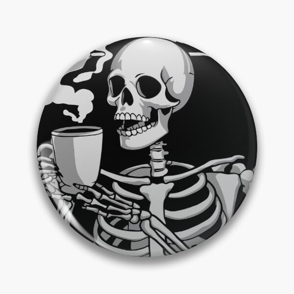 Item preview, ? Skeleton Coffee Lover | Halloween Caffeine Fix Shirt ☕ designed and sold by SSD-.