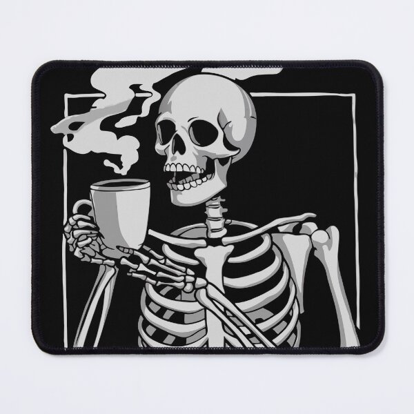 Item preview, ? Skeleton Coffee Lover | Halloween Caffeine Fix Shirt ☕ designed and sold by SSD-.