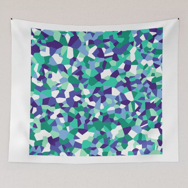 Item preview, Subltle Gay Man / MLM Pride Crystal Pattern (Voronoi Diagram) designed and sold by Empcaesar.