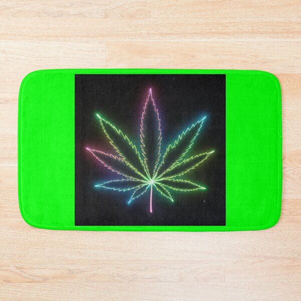 Item preview, Large Marijuana Leaf in Starry Night Sky - Green designed and sold by JLEmporium.