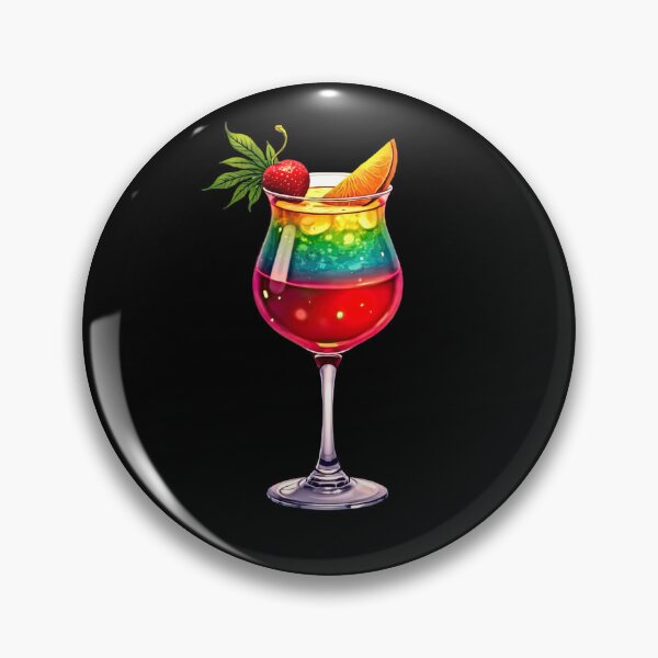 Item preview, Layered cocktail with orange and cherry designed and sold by artwaves.