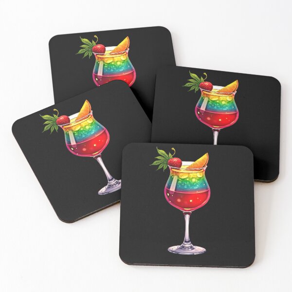 Item preview, Layered cocktail with orange and cherry designed and sold by artwaves.