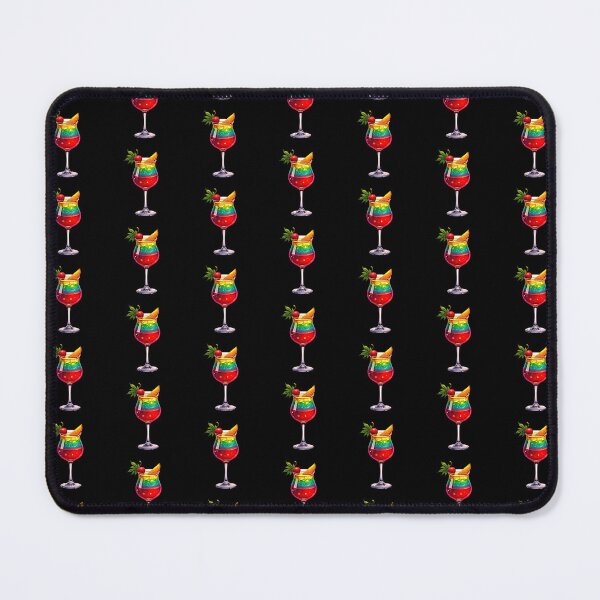 Item preview, Layered cocktail with orange and cherry designed and sold by artwaves.