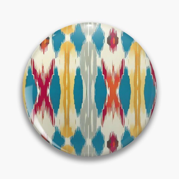 Item preview, Bold Ikat Prints for Dynamic Textiles designed and sold by communedesigns.