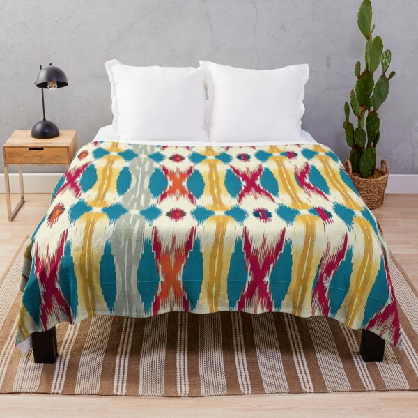 Item preview, Bold Ikat Prints for Dynamic Textiles designed and sold by communedesigns.