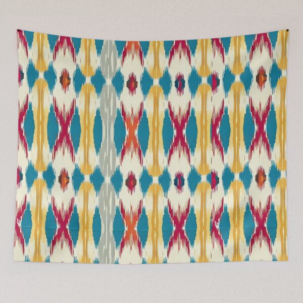 Item preview, Bold Ikat Prints for Dynamic Textiles designed and sold by communedesigns.