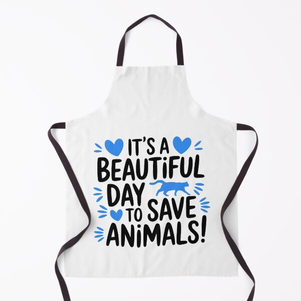 Item preview, It's A Beautiful Day To Save Animals! Blue Cat designed and sold by PMCreative.