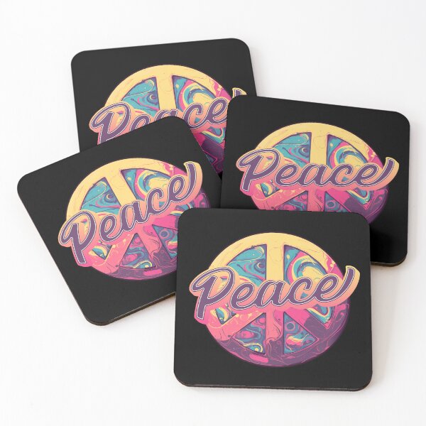 Item preview, Groovy Peace Sign, I Find Peace in Togetherness designed and sold by Maria Garcia.