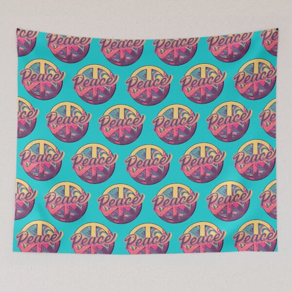 Item preview, Groovy Peace Sign, I Find Peace in Togetherness designed and sold by Maria Garcia.
