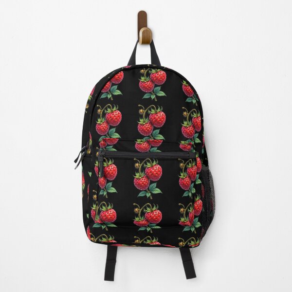 Item preview, Detailed Thimbleberries With Green Leaves designed and sold by artwaves.