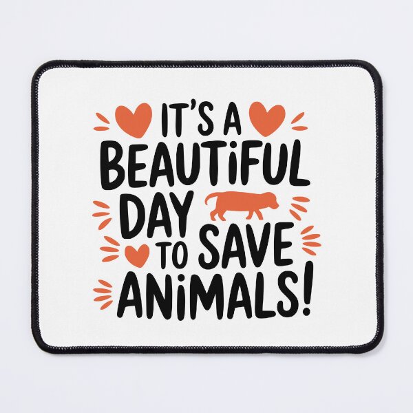 Item preview, It's A Beautiful Day To Save Animals! Orange Dog designed and sold by PMCreative.
