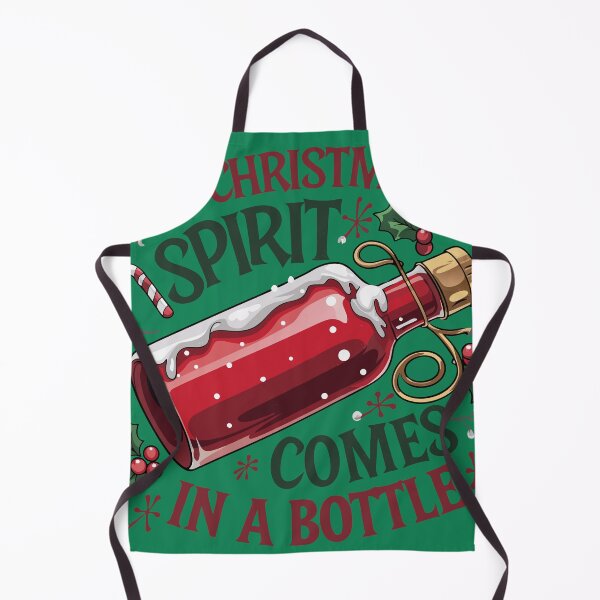Artikelvorschau, ?Meine Weihnachtsstimmung kommt in einer Flasche | Lustiges Weihnachtsshirt ? entworfen und verkauft von SSD-.