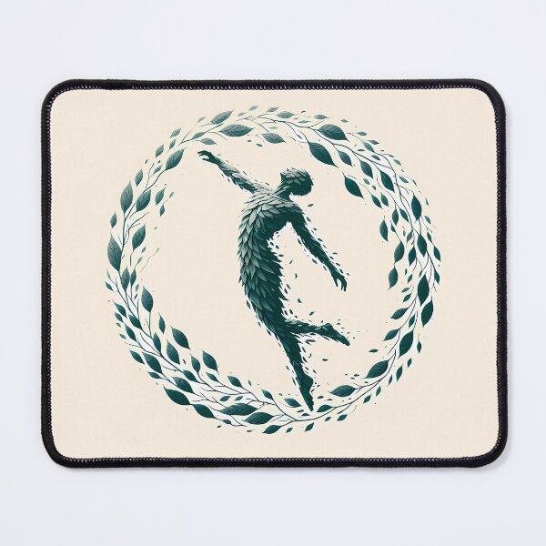 Item preview, Man Made of Leaves, Ai Generated Art designed and sold by ACC .