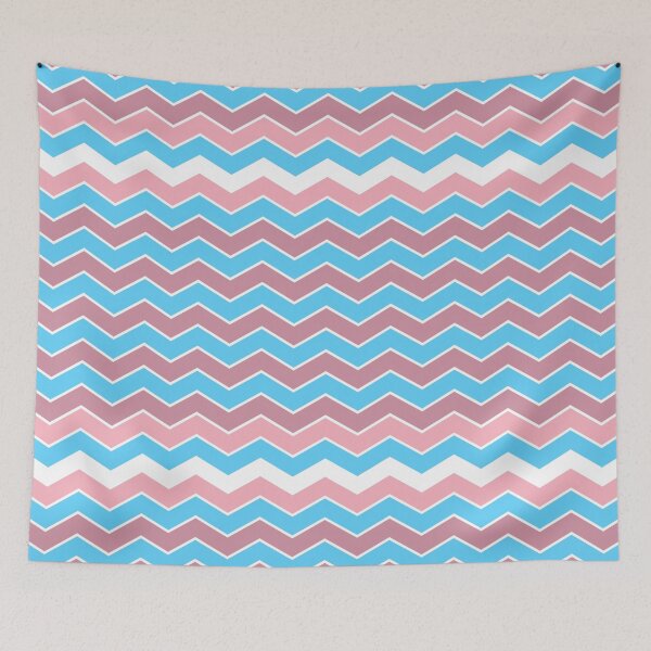 Item preview, Transgender Pride Chevron designed and sold by The Queer Designer.