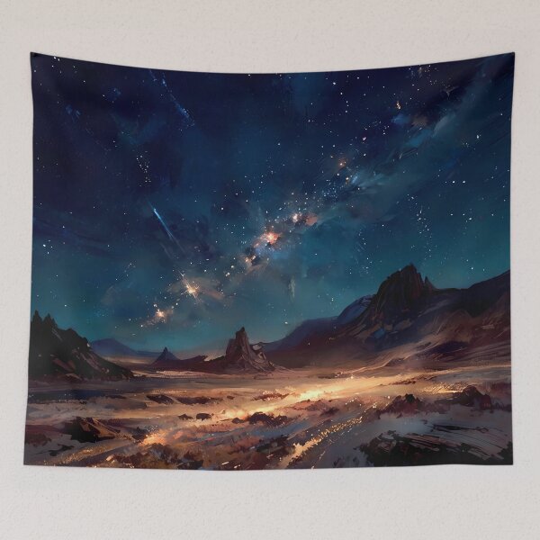 Item preview, Starry night in the desert designed and sold by Cute-adorable.