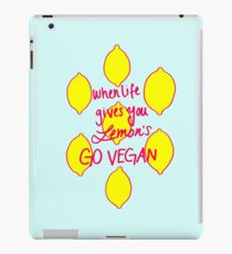 When life gives you lemons iPad Case/Skin
