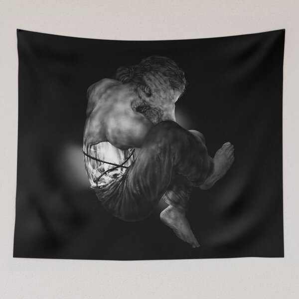Item preview, Inner Fire | Surreal Art Poster Canvas Print designed and sold by Surreal-Acres.