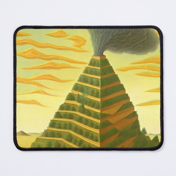 Aperçu de l'œuvre Volcan pyramidal créée et vendue par trendero.