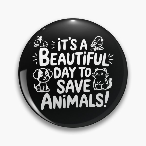 Item preview, It's A Beautiful Day To Save Animals! White And Black Veterinarian designed and sold by PMCreative.