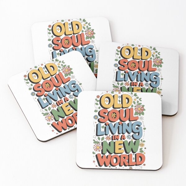 Item preview, Old Soul Living in a New world typo - Oliver Anthony designed and sold by Azalea Gallery.