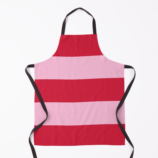 Item preview, Large RED and COTTON CANDY PINK Horizontal STRIPES designed and sold by RachelMacht.