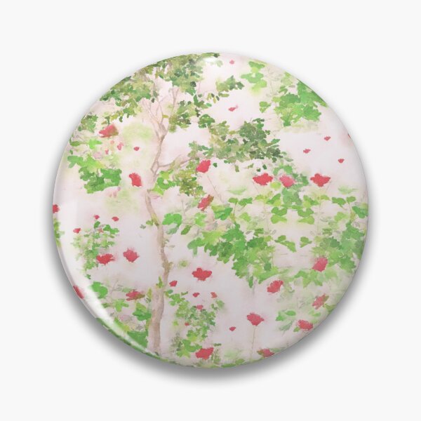 Item preview, Strawberries and Roses  designed and sold by pinebluedesign.