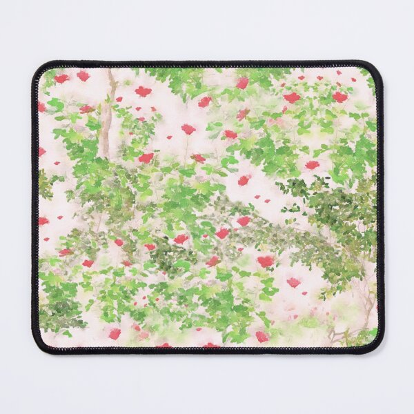 Item preview, Strawberries and Roses designed and sold by pinebluedesign.