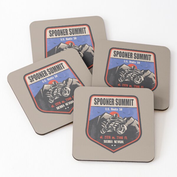 Item preview, Spooner Summit Sierra Nevada Motorcycling Mountain Design designed and sold by CynthiaGraphics.