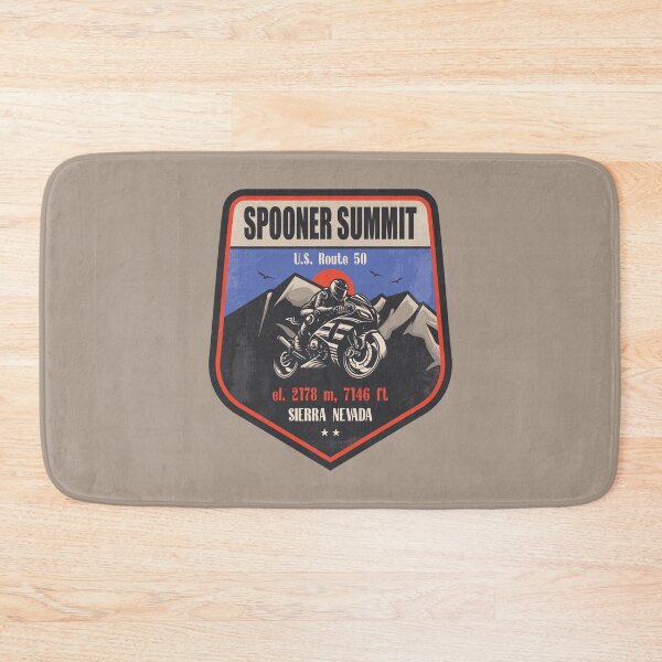 Item preview, Spooner Summit Sierra Nevada Motorcycling Mountain Design designed and sold by CynthiaGraphics.