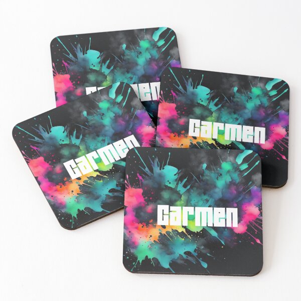 Item preview, Custom Neon Name Carmen designed and sold by Gabriela McDaniel.