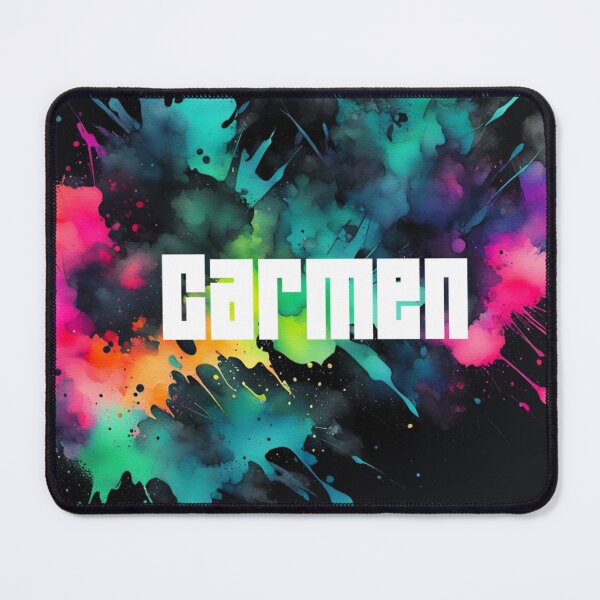 Item preview, Custom Neon Name Carmen designed and sold by Gabriela McDaniel.