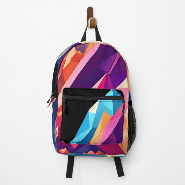 Item preview, Colorful low poly art with a blend of warm and cool tones for a balanced, eye-catching design designed and sold by Tchoice.