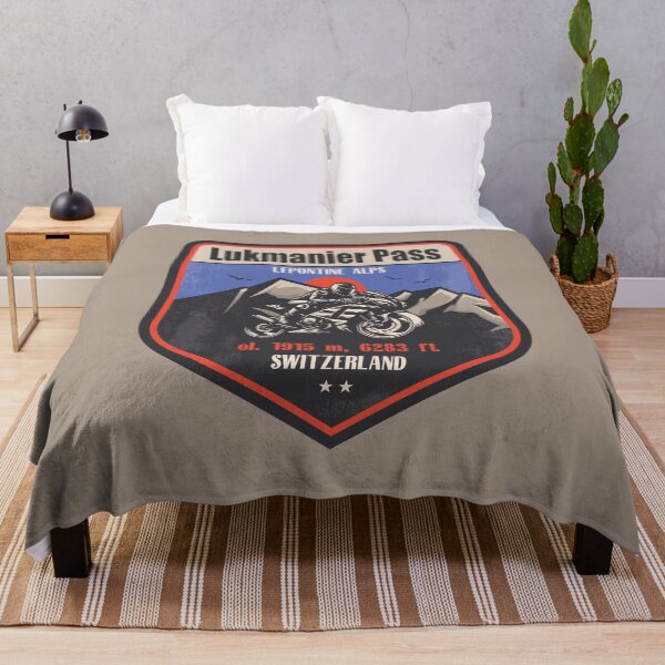 Item preview, Lukmanier Pass Switzerland Motorcycling Mountain Design designed and sold by CynthiaGraphics.