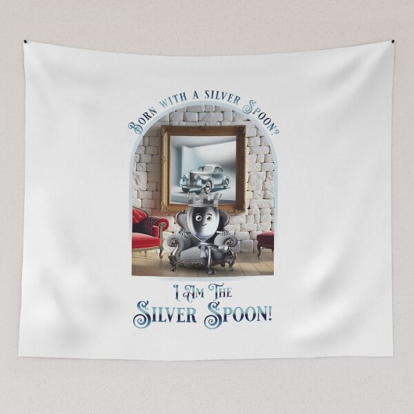 Item preview, Born With A Silver Spoon In Your Mouth designed and sold by S4G Tees.