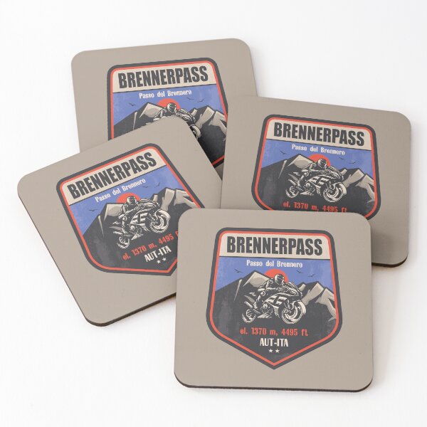 Item preview, Brenner Pass Austria–Italy Motorcycling Mountain Design designed and sold by CynthiaGraphics.