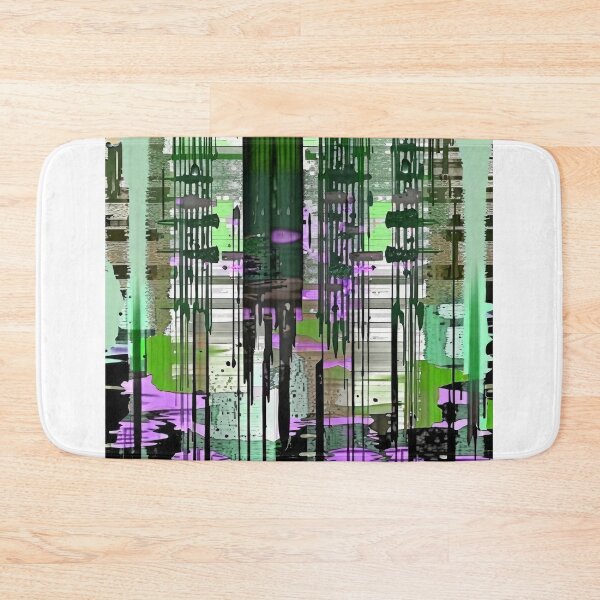 Item preview, Dripping vertical pink green designed and sold by trendero.