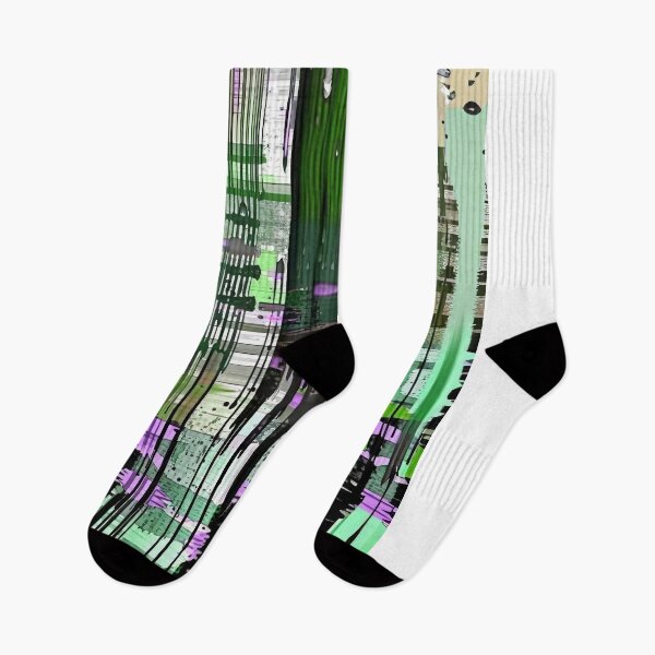 Item preview, Dripping vertical pink green designed and sold by trendero.