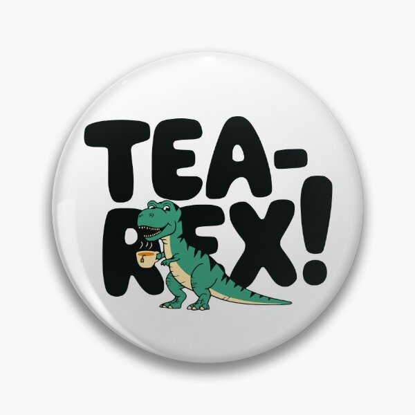 Item preview, Tea Rex! Cute Tea Loving Dinosaur designed and sold by PMCreative.