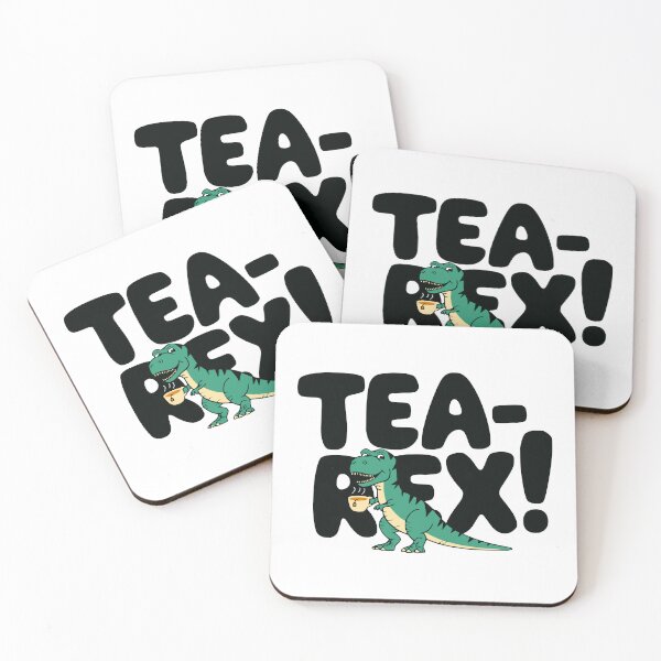Item preview, Tea Rex! Cute Tea Loving Dinosaur designed and sold by PMCreative.