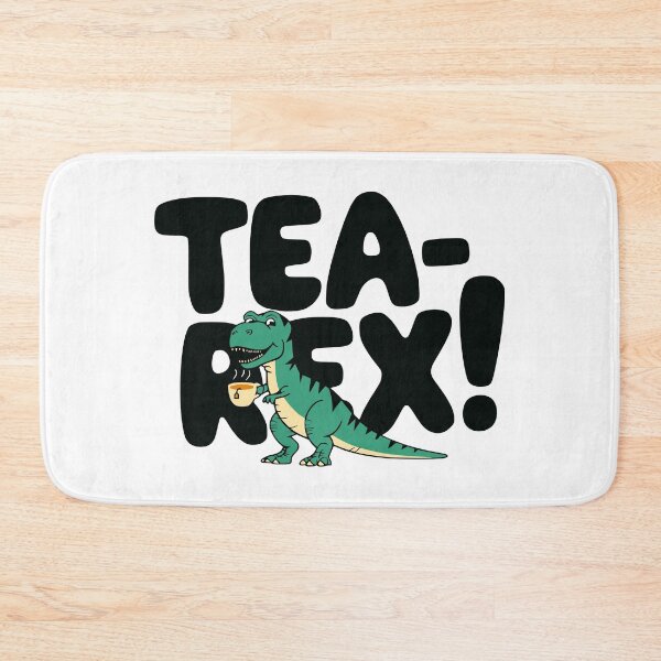 Item preview, Tea Rex! Cute Tea Loving Dinosaur designed and sold by PMCreative.