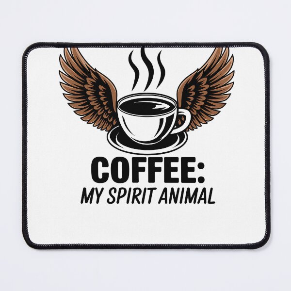 Item preview, Coffee: My Spirit Animal designed and sold by Very Good Tees.