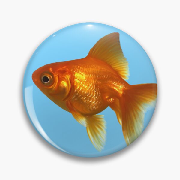 Item preview, Goldfish Aero Sticker designed and sold by ellanely.