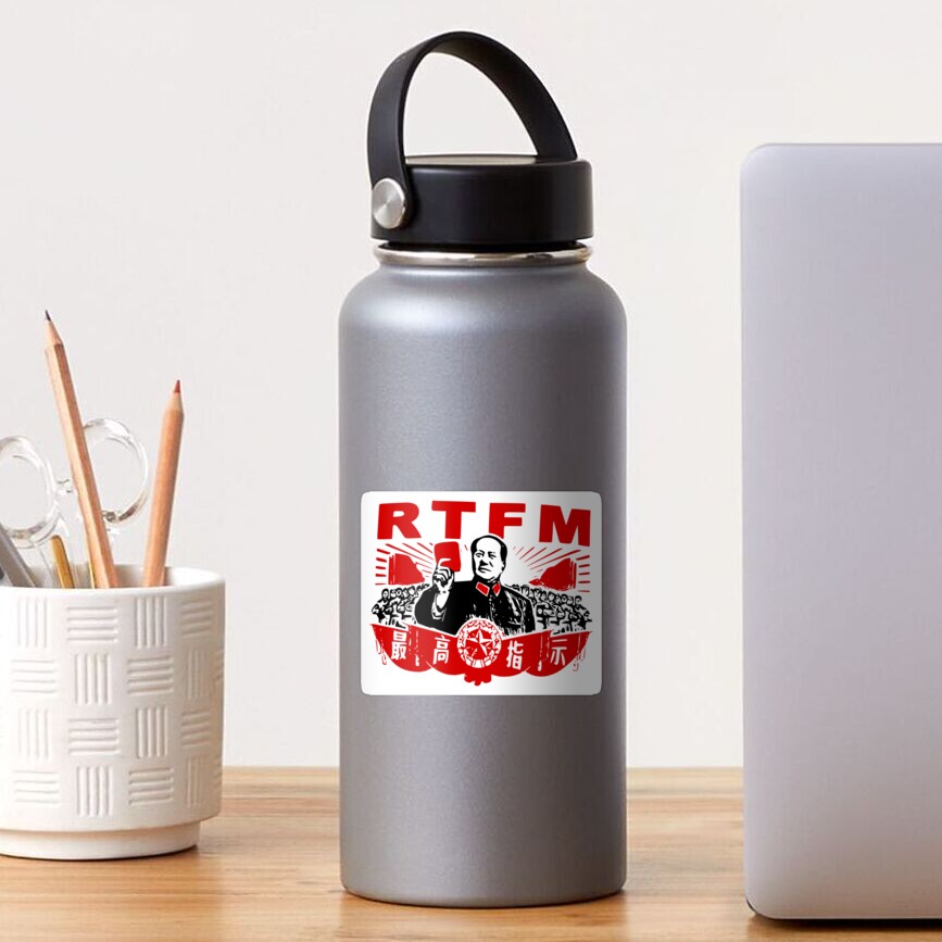 Read the F * cking Manual Sticker