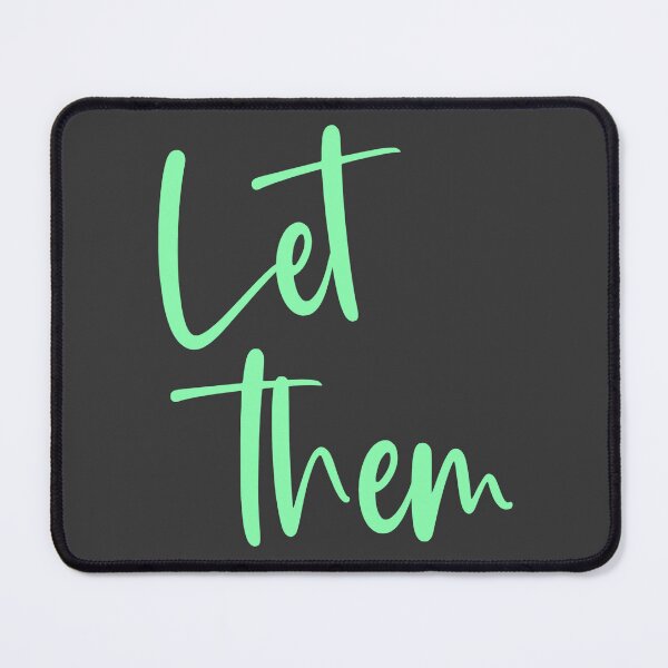 Item preview, Let Them Poem Quote Live and Let Be Mel Robbins Theory designed and sold by Threethreethree.