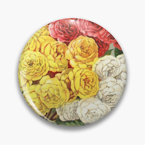 Item preview, Rambler Roses - Conrad & Jones Co. 1899 Vintage Seed Poster designed and sold by killies.