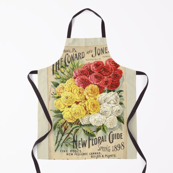 Item preview, Rambler Roses - Conrad & Jones Co. 1899 Vintage Seed Poster designed and sold by killies.